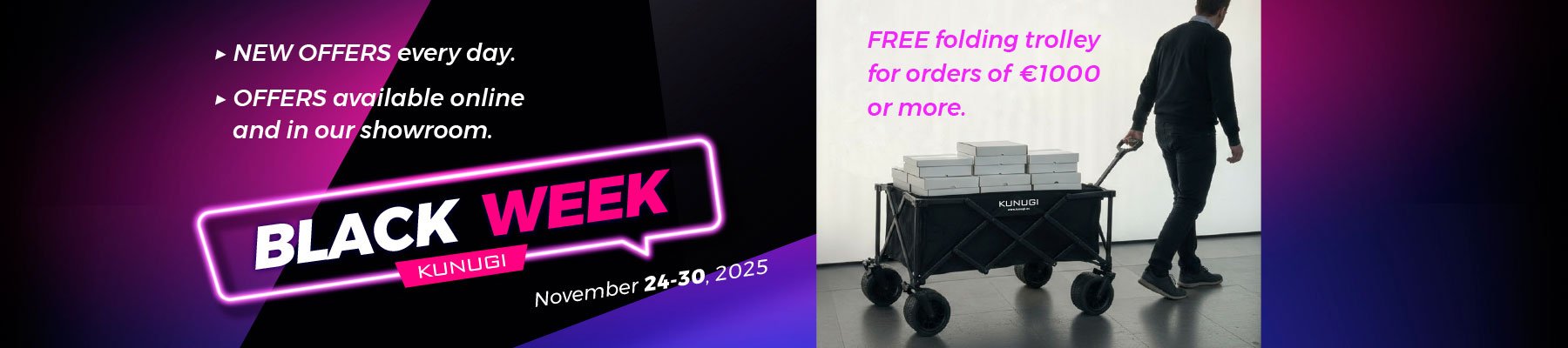 BLACK WEEK from KUNUGI