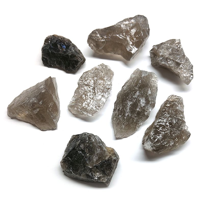 Quartz Fumé. Prix par Kg