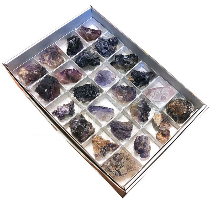 Fluorite (Múzquiz, Mexico). Box 24un