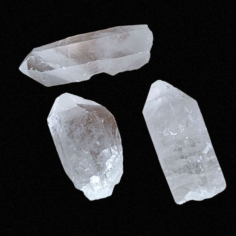 Rock Crystal Points (Brazil). Price per Kg