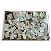 Calcita Verde (México). Caja de 4kg