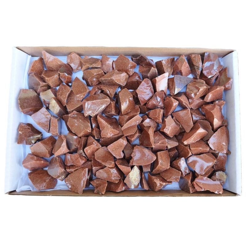 Aventurine Dorée (Inde). Boîte de 4kg