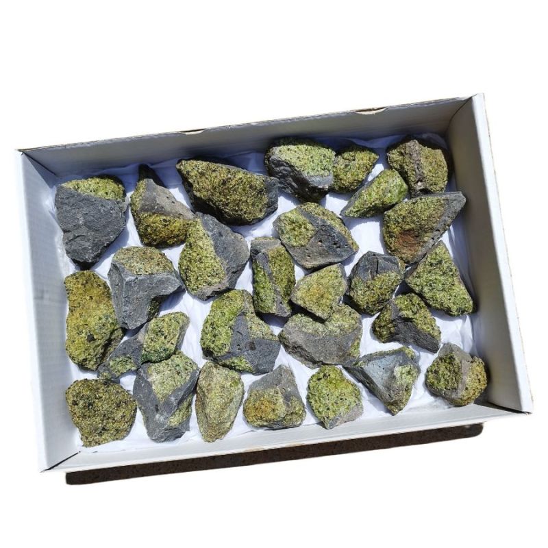 Olivine (USA). Boîte de 6kg