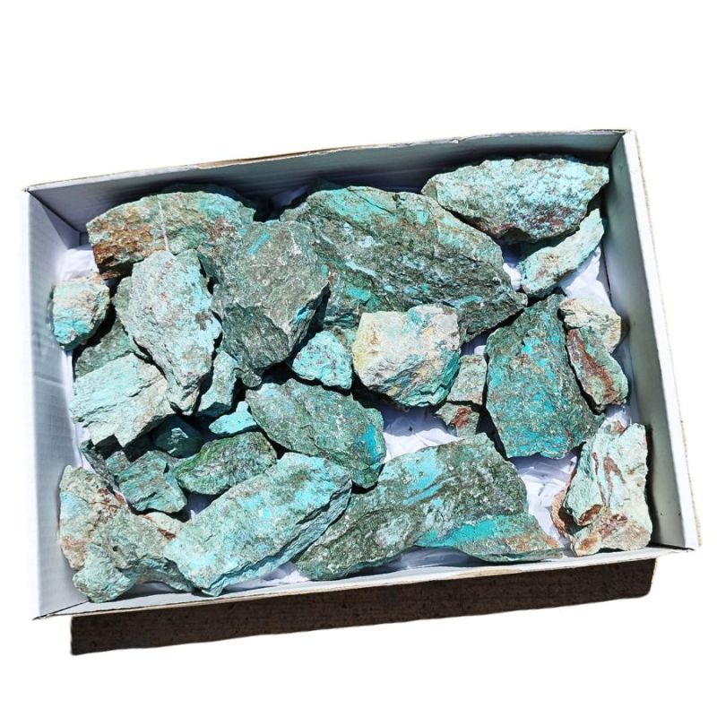 Crisocola (Perú). Caja de 8kg