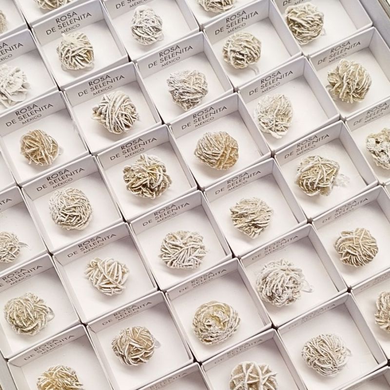 Selenite Rose (Mexico). Set 54 Un.
