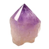 Punta Amatista Semipulida con Base Cortada (5-7cm)