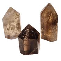 Punta Cuarzo Ahumado pulida 80-150grs