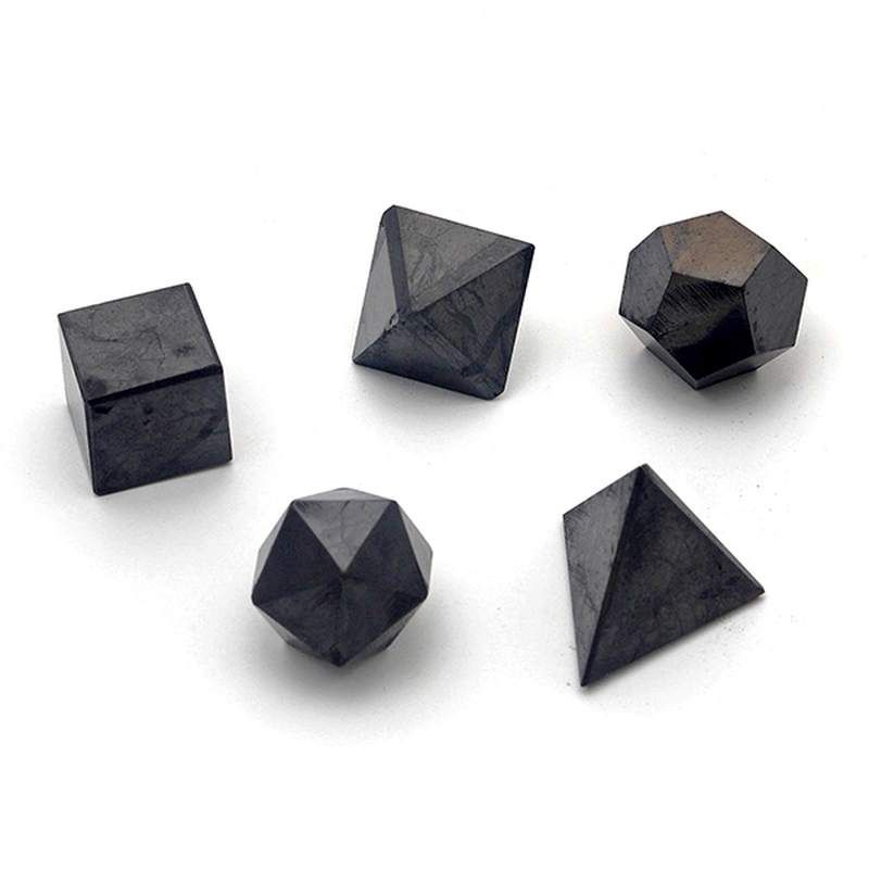 Polyèdre Shungite 6uni.
