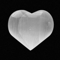 Corazón Selenita 7x6cm