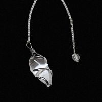 Péndulo Oval Cristal de Roca (4,5cm)