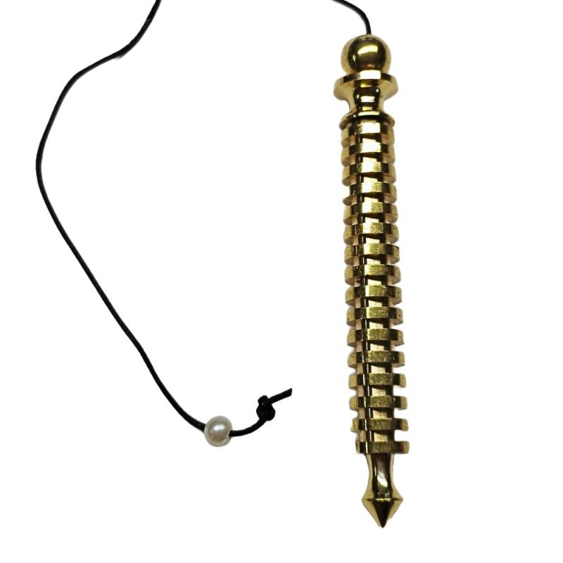 Golden Pendulum with witness 16 batteries (10cm)