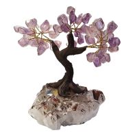 Árbol Amatista (12cm) y base de drusa Amatista.
