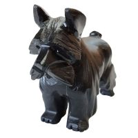Perro Ónix Negro (14cm)