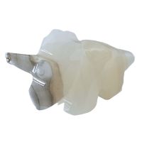 Dinosaurio "Triceratops" Ónix (8cm)