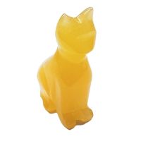Gato Ónix Amarillo Mini (5cm)