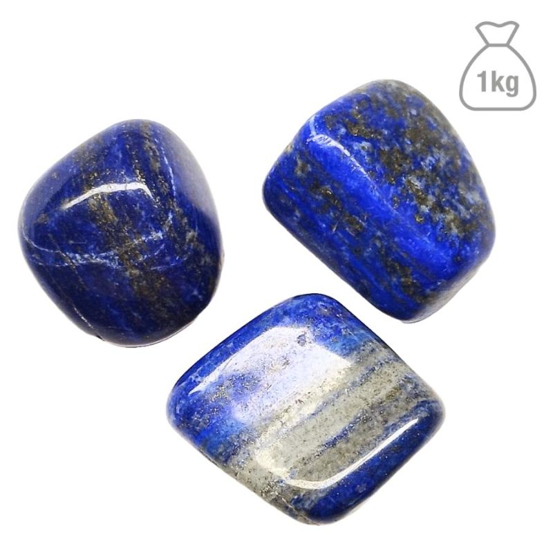 Big Tumbled Lapis Lazuli (Extra Quality). Bag 1kg