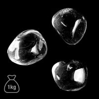 Cristal de Roca Rodado Medio. Calidad EXTRA. Bolsa 1kg