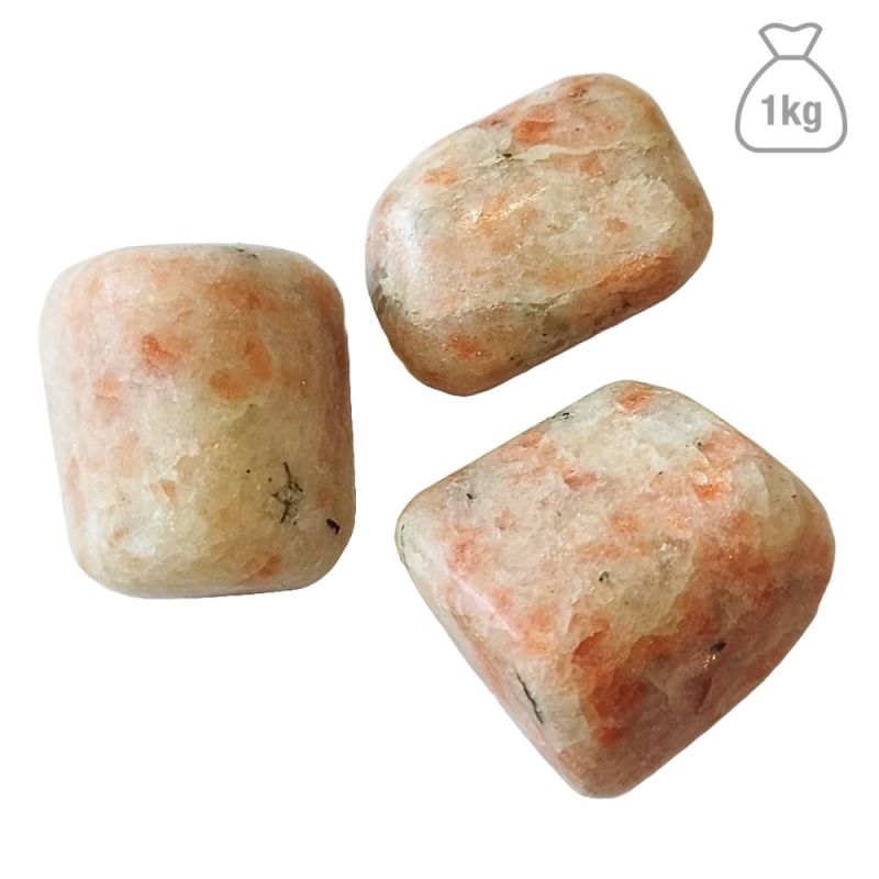 Big Tumbled Sunstone. Bag 1kg