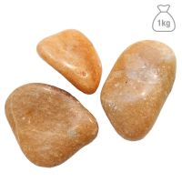 Calcita Naranja Rodado Grande (Brasil). Bolsa 1kg