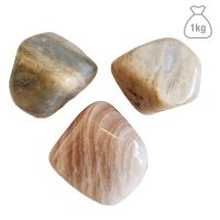 Piedra Luna Rodado Grande (marrón). Bolsa 1kg.
