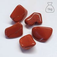 Jaspe Rojo Rodado Mediano. Bolsa 1kg
