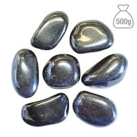 Hematite Rodado Mediano. Bolsa 500g
