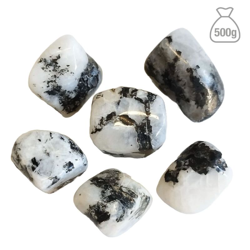 Medium Tumbled Moonstone. Bag 500g