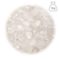 Cristal de Roca Rodado Pequeño. Bolsa 1kg