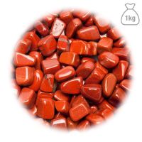Jaspe Rojo Rodado Pequeño. Bolsa 1kg