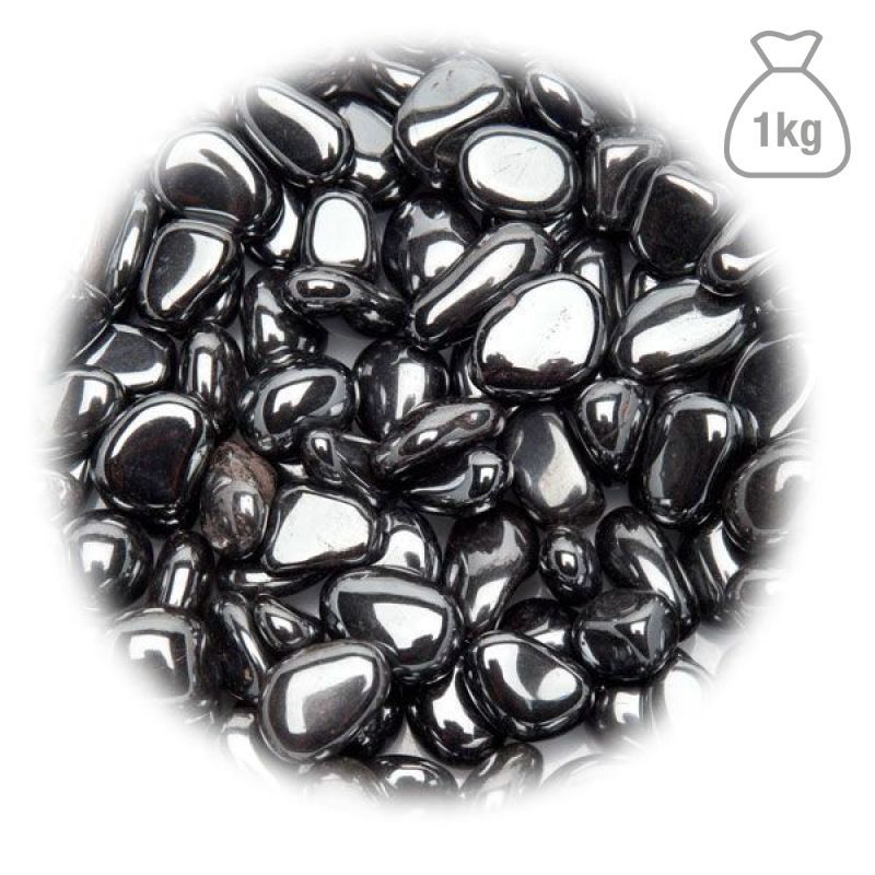 Hématite Pierre Roulée Petite. Sac 1kg