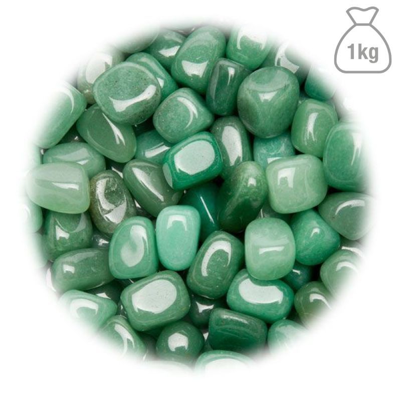 Small Tumbled Green Quartz. Bag 1kg