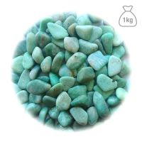 Amazonita Rodado Pequeño. Bolsa 1kg