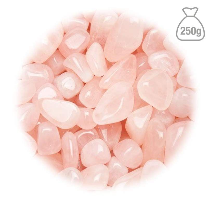 Small Tumbled Rose Quartz. Bag 250gr
