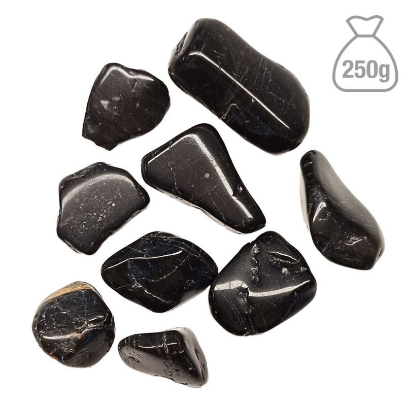 Turmalina Negra Rodado Pequeño (Brasil). Bolsa 250gr