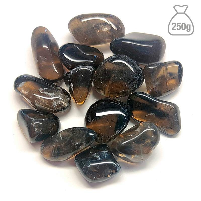 Small Tumbled Smoky Quartz. Bag 250g
