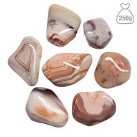 Ágata Botswana Rosa Rodado Pequeño. Bolsa 250g