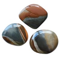 Orbicular Jasper Chakra (Tumbled Flat). Set 3 Un.