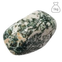 Ágata Árbol Rodado Jumbo (con Dendritas). Bolsa 1kg.