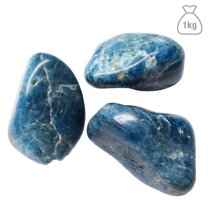 Jumbo Tumbled Apatite. Bag 1kg