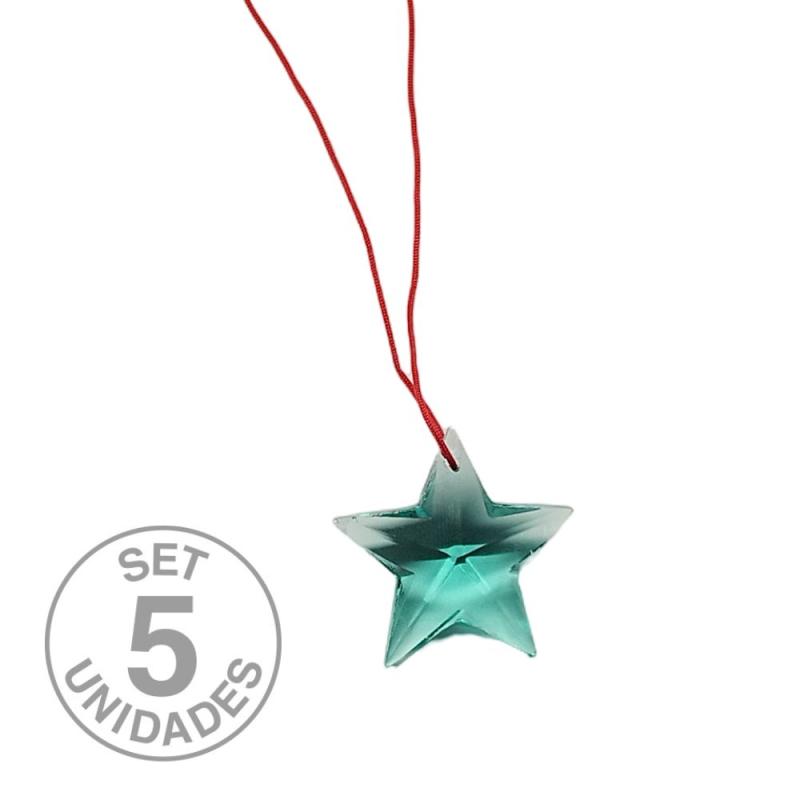 Estrella Verde 30mm. Set 5un