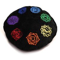 Cojin bordado Chakras 12cm