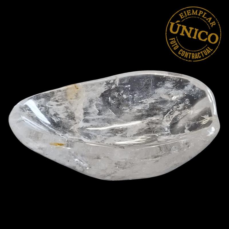 Bol en Cristal de Roche poli (700grs)