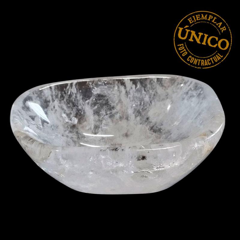 Bol de Cristal de Roca pulido (820grs)