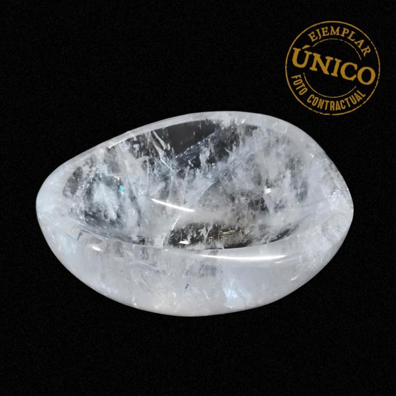 Bol de Cristal de Roca pulido (370grs)