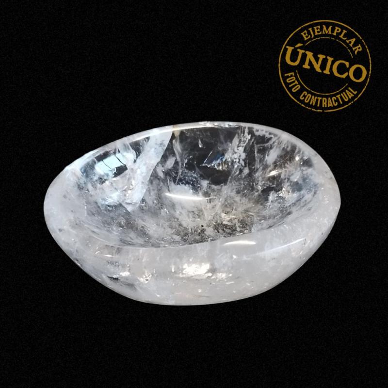 Bol de Cristal de Roca pulido (210grs)