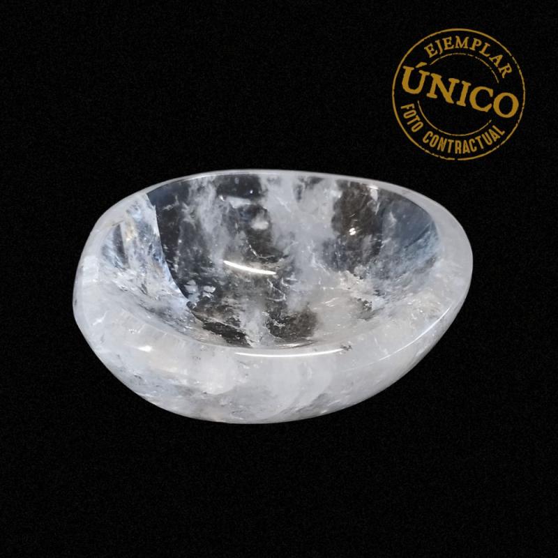 Bol de Cristal de Roca pulido (300grs)
