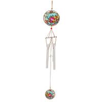 Campana de Viento Cristal Esmaltado