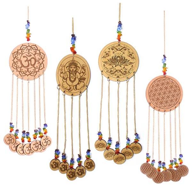 Set Mobile Bois Motifs Variés