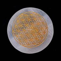 Incensario Selenita. Flor de la Vida