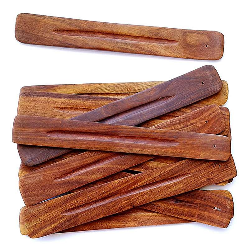 Incensario Barca Madera. Set 12uni.